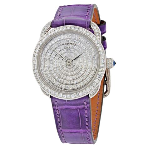 hermes watch men diamond